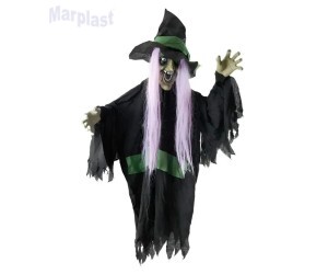 BRUXA PORTA ZIDONIIA 100CM C/ SOM E MOVIMENTO