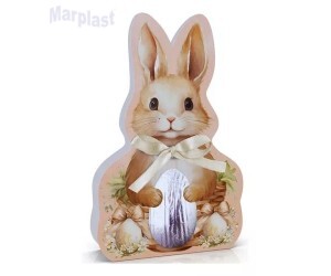 PÁSCOA CINTA P/OVO 50GR COELHINHO 10 UNIDADES