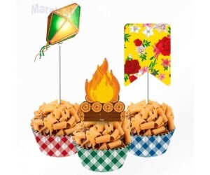 ARRAIA PICKS DECORATIVO C/8 UNIDADE