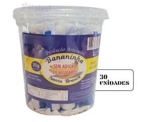 DOCE DE BANANA POTE C/30 ZERO AÇÚCAR