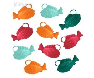 JUNINA PEIXE PLASTICO P/ PESCA C/10 UNIDADE