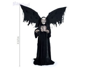 HALLOWEEN CAVEIRA LEON COM ASAS 167CM 