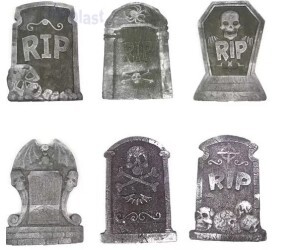 HALLOWEEN LAPIDE DIVERSOS 56CM COM 1 UNIDADE 