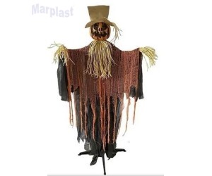 HALLOWEEN ESPANTALHO COM  LUZ, SOM E MOVIMENTO