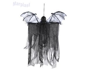 HALLOWEEN ENFEITE FANTASMA COM ASA 60CM