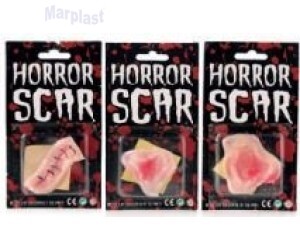 HALLOWEEN TATUAGEM MACHUCADO AUTOADESIVA