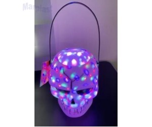 HALLOWEEN ENFEITE BALDE CRANIO 15CM