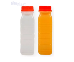 GARRAFA PLASTICA C/TAMPA 500ML C/10