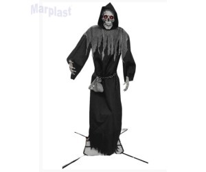  HALLOWEEN BONECO MORTE 2,50MT COM LUZ SOM E MOVIMENTO