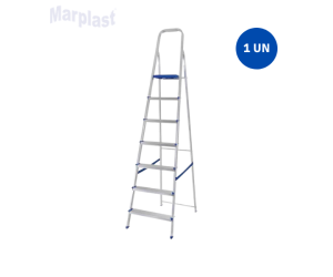 ESCADA EM ALUMINIO 7 DEGRAUS