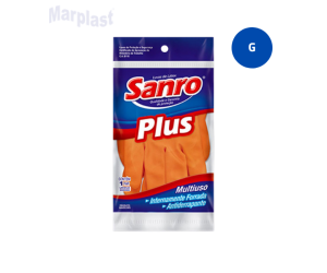 LUVA MULTIUSO LARANJA PLUS TAM.G - SANRO