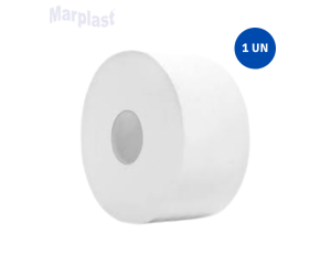 PAPEL HIGIENICO ROLÃO REGGIANO BRANCO (1 ROLO 300MT)