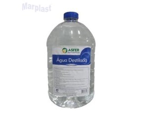 AGUA DESTILADA ASFER/SOFT WATER GL. 5 LT