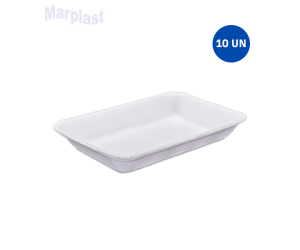 BANDEJA ISOPOR B-2 FUNDA TFL-02 C/10 UNIDADES