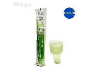 COPO 180ML BIODEGRADAVEL C/100 COPOMAIS