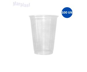 COPO DESCARTAVEL 300ML BR. C/100 TOTALPLAST ABNT