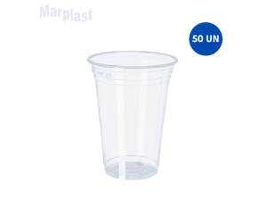 COPO 330ML TR. PP C/50 ORLEPLAST