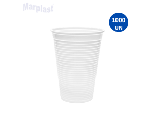 COPO DESCÁRTAVEL 500ML BRANCO C/1000 UNIDADES TOTALPLAST ABNT