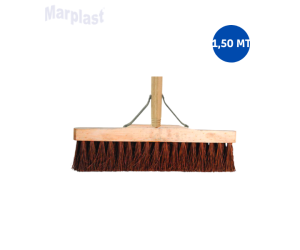 VASSOURA GARI DE PIACAVA 40 CM CABO 1,50 MT - E111