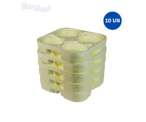 TRANSPORTE MARMITEX Nº 8 C/10 UNIDADES AMARELO