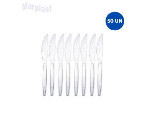 FACA DESCARTAVEL  MASTER CRISTAL C/50 GOLDEN