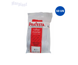 GARFO MASTER BRANCO C/50 PRAFESTA 8877