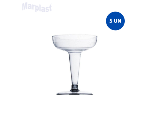 TAÇA PLÁSTICA PIT-115 C/5 UNIDADES PLASTILANIA