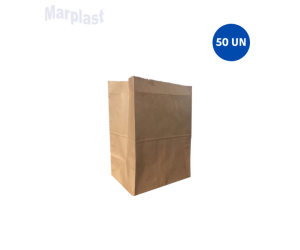 SACO KRAFT LISO SOS CX.6X50 19X12X26 M PLUMA