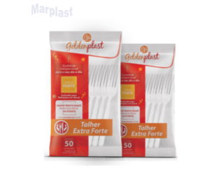 GARFO MASTER CRISTAL C/50 UNIDADES GOLDEN