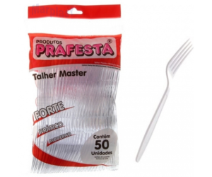 GARFO MASTER CRISTAL C/50 UNIDADES PRAFESTA 8878