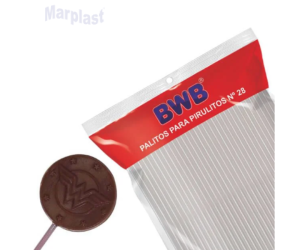 BWB 282 PALITO PIRULITO BRANCO 28CM