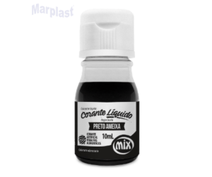 CORANTE LIQUIDO PRETO ITENSO/AMEIXA 10ML MIX
