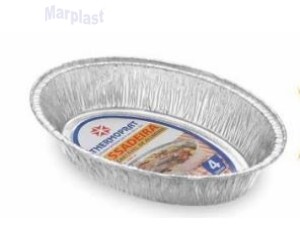 FORMA DE ALUMINIO OVAL 4000 ML THERMO