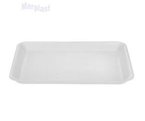 BANDEJA DE ISOPOR B-3 RASA TRL-03 C/400 TOTALPLAST