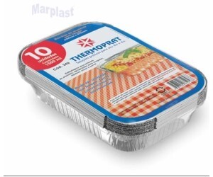 BANDEJA DE ALUMINIO THERMO 2000ML C/100