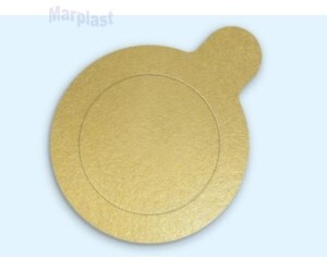 BASE PARA BOLO - 5,5CM/OURO/ 20UN - ULTRA FEST