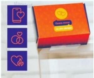 CAIXA GAVETA C/VISOR 12X12X4CM QR. MORAR NO SEU ABÇO 10UN IDEIA