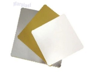 CAKE BOARD QUAD.24X24CM OURO ULTRAF. 4600