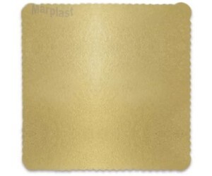 CAKE BOARD QUAD.24X24CM OURO ULTRAF. 4600