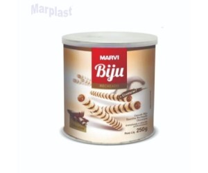CANUDO BIJU RECHEADO CHOCOLATE 250 GR MARVI