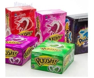 CHICLETE POOSH SABORES DISPLAY C/ 40 GOMAS