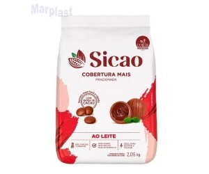 COBERTURA  MAIS AO LEITE GOTAS 2KG SICAO