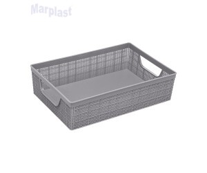 CAIXA ORGANIZADORA JUTA A5 - PRETA - 2L S/TAMPA - JAGUAR 3179