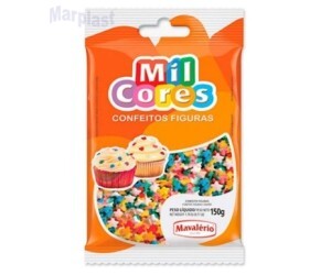 CONFEITO FIGURA ESTRELINHA 150GR MAVALERIO