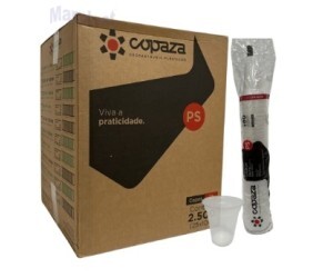 COPO180ML - TR C/2500 UNIDADES - COPAZA