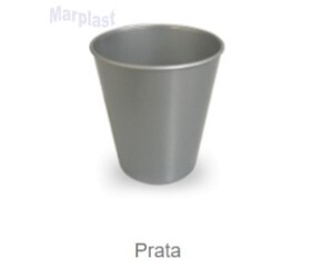 COPO PIC- 010 PRATA SOLIDO C/50 UNIDADES