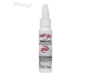 CORANTE SOFT GEL BRANCO LEITE 25GR MIX
