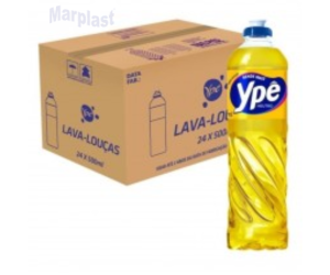 DETERGENTE YPÊ NEUTRO CAIXA 24 UNIDADES C/500ml CADA