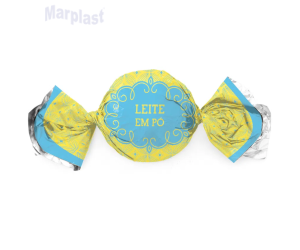 EMBALAGEM P/ TRUFA 14,5X15,5 GOSTOSURA LEITE EM PO (PACOTE)