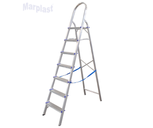 ESCADA EM ALUMINIO 7 DEGRAUS